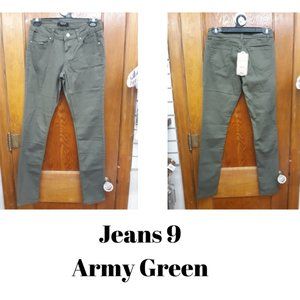 Army Green Jeans 9